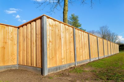 Wooden Fence Installation