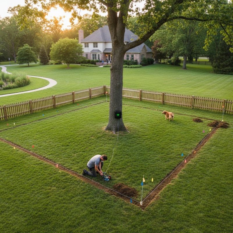 Cemetery Fence Installation