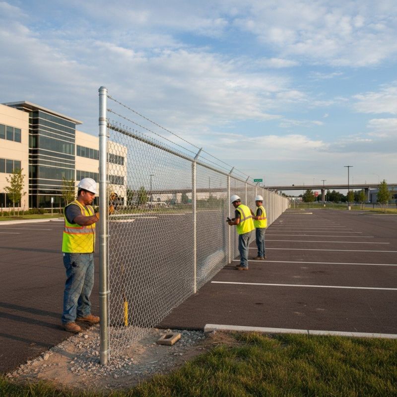 Chain Link Fence Installation