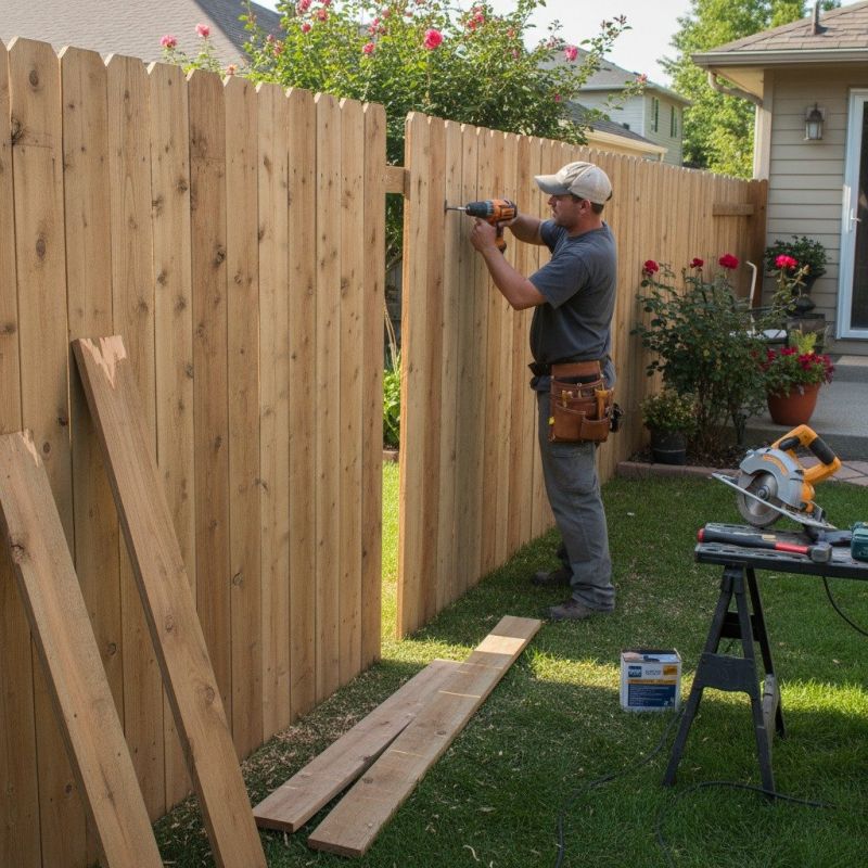 Vinyl Fence Repair